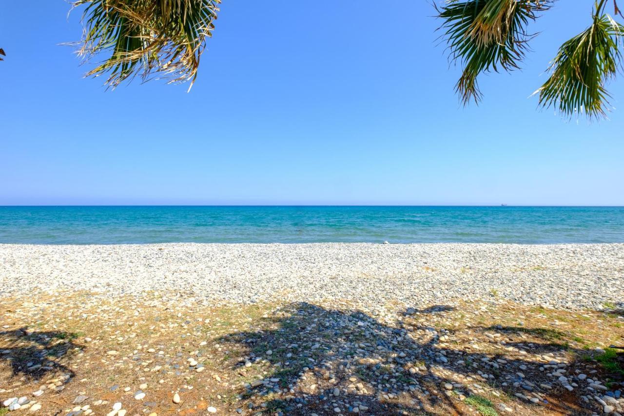 Oceanview Apartment Larnaca Bagian luar foto